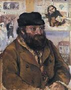 Camille Pissarro Portrait Paul Cezanne Spain oil painting artist